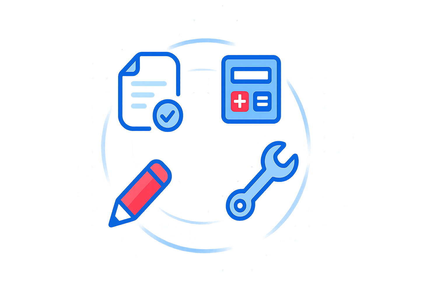 Online tools illustration